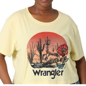 Wrangler Crop tops!!🔝 🍋 sizes 2X/3X
